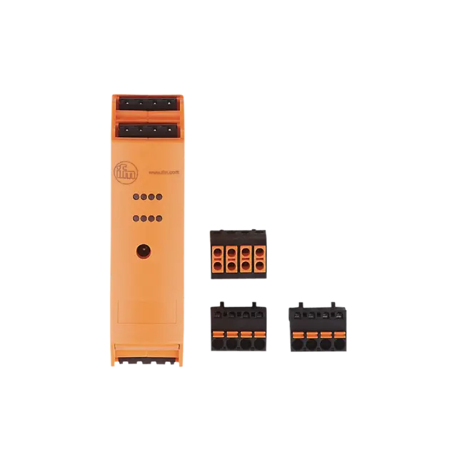 Produktfoto 1 von AC3202: AS-i Eingangsmodul; 129,3 x 25,4 x 59,3 mm; SmartL25 4 DI T C; Anschluss