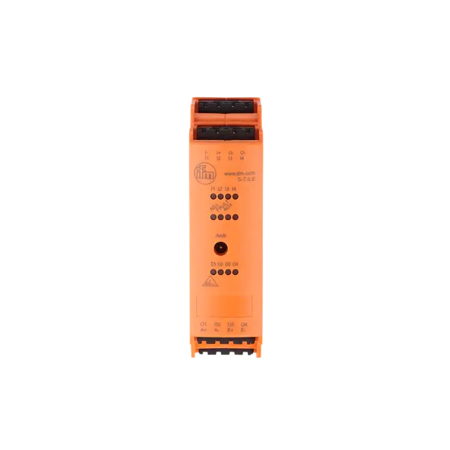 Produktfoto 1 von AC3257: AS-i Eingangs-/Ausgangsmodul; 129,3 x 25,4 x 59,3 mm; SmartL25 4DI AUX 4