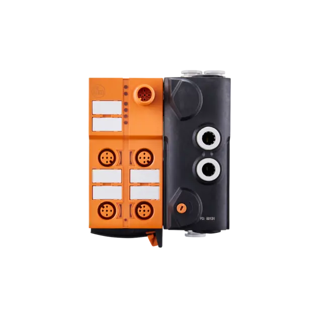 Produktfoto 1 von AL5246: IO-Link Pneumatikmodul; 109 x 85 x 52 mm; IOL AirBox 1x5/2 mono. 4x2DI;