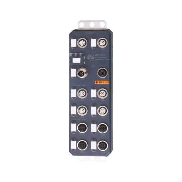 Produktfoto 1 von AL1020: IO-Link-Master PowerLine; 212 x 60 x 30,5 mm; Anzahl der digitalen Eingä