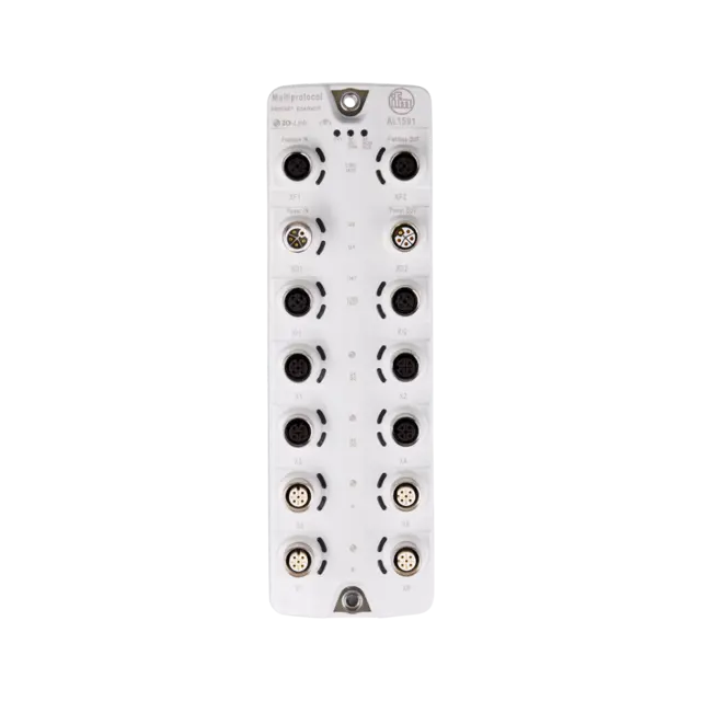 Produktfoto 1 von AL1591: IO-Link Master mit Multiprotokoll-Schnittstelle; Ethernet; IO-Link; (Eth