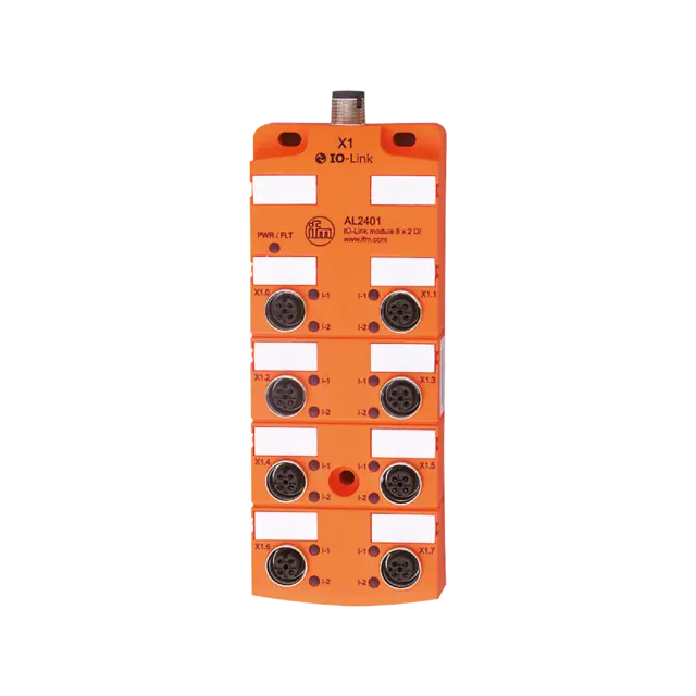 Produktfoto 1 von AL2401: IO-Link-Eingangsmodul; 162,3 x 60 x 27 mm; Anzahl der digitalen Eingänge