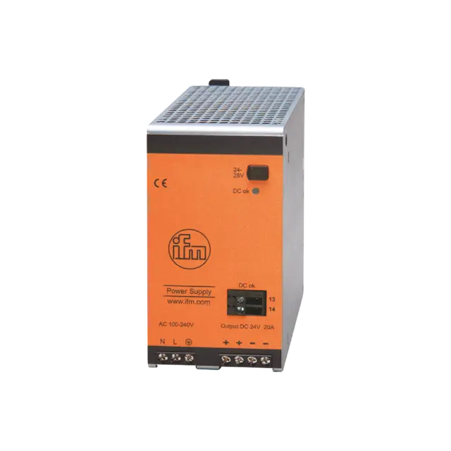 Produktfoto 1 von DN4014: Schaltnetzteil 24 V DC; 20 A; Eingangsspannung AC 100...240 V; 124 x 65