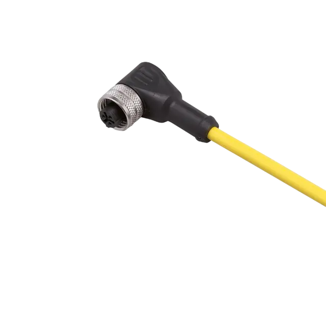 Produktfoto 1 von E10190: Anschlusskabel mit Buchse; Betriebsspannung < 250 V AC; 2 m; PVC; IP 67