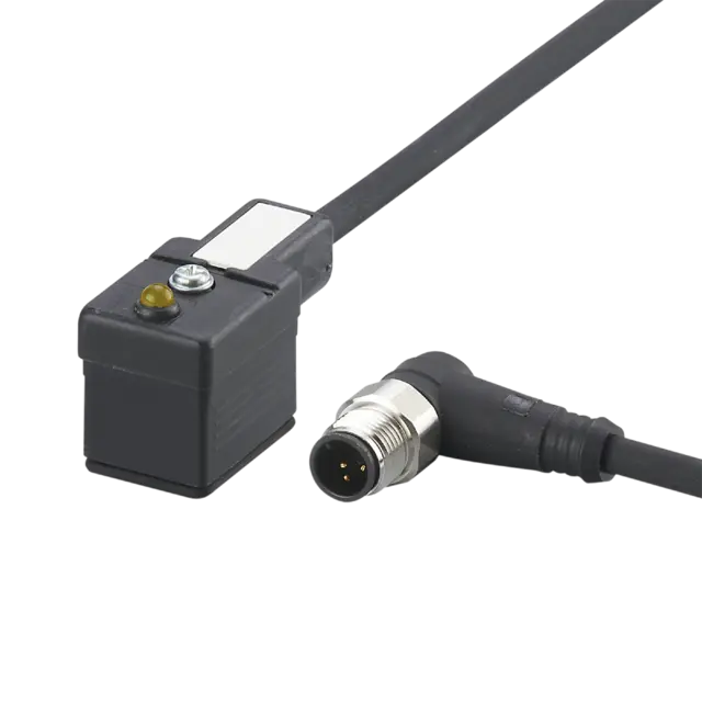 Produktfoto 1 von E10820: Verbindungskabel; Betriebsspannung < 24 V AC; 0,6 m; PUR; Gehäusewerksto