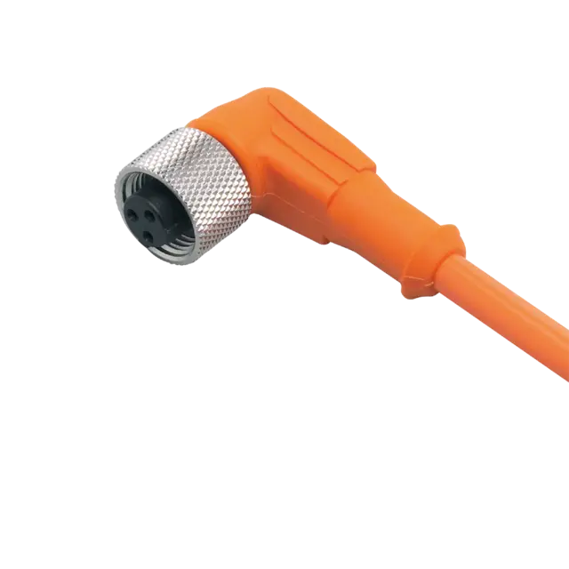 Produktfoto 1 von E10866: Anschlusskabel mit Buchse; Betriebsspannung < 250 V AC; 5 m; PVC; IP 67