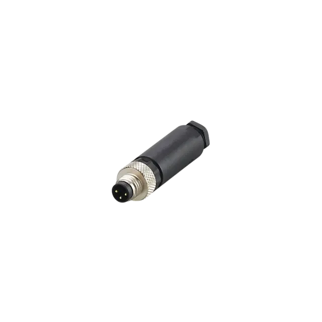 Produktfoto 1 von E10919: Konfektionierbarer Stecker; PNP; IP 67; Vergoldete Kontakte ja