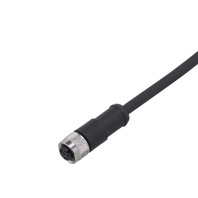 Produktfoto 1 von E10976: Anschlusskabel mit Buchse; Betriebsspannung < 60 V AC; 5 m; PUR; IP 68
