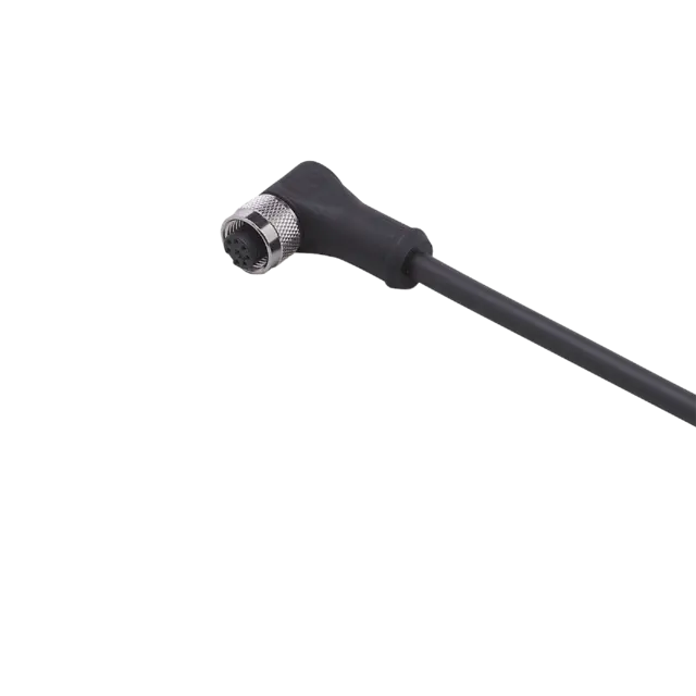 Produktfoto 1 von E10980: Anschlusskabel mit Buchse; Betriebsspannung < 60 V AC; 10 m; PUR; IP 68
