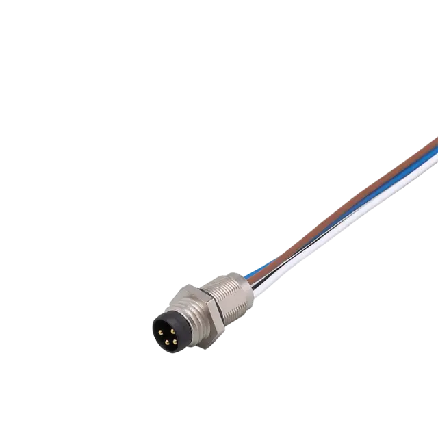 Produktfoto 1 von E11190: Einbaustecker; Betriebsspannung < 45 V AC; 0,5 m; PVC; Gehäusewerkstoffe