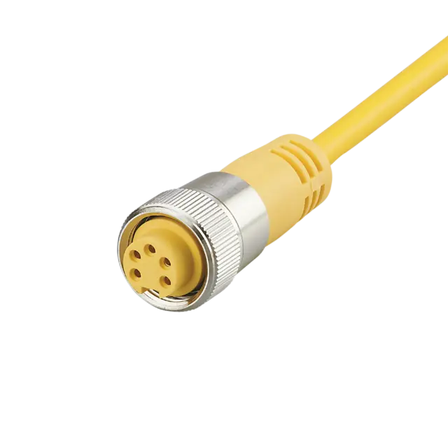 Produktfoto 1 von E11246: Anschlusskabel mit Buchse; Betriebsspannung < 250 V AC; 5 m; PVC; IP 68