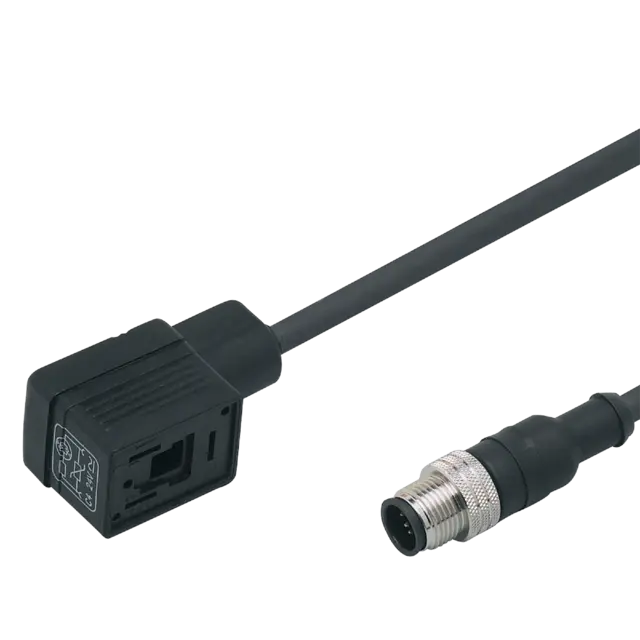 Produktfoto 1 von E11432: Verbindungskabel; Betriebsspannung < 24 V AC; 0,6 m; PUR; Gehäusewerksto