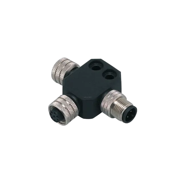 Produktfoto 1 von E11566: T-Verteiler; Betriebsspannung < 30 V AC; für Drucksensoren PNI; Gehäusew