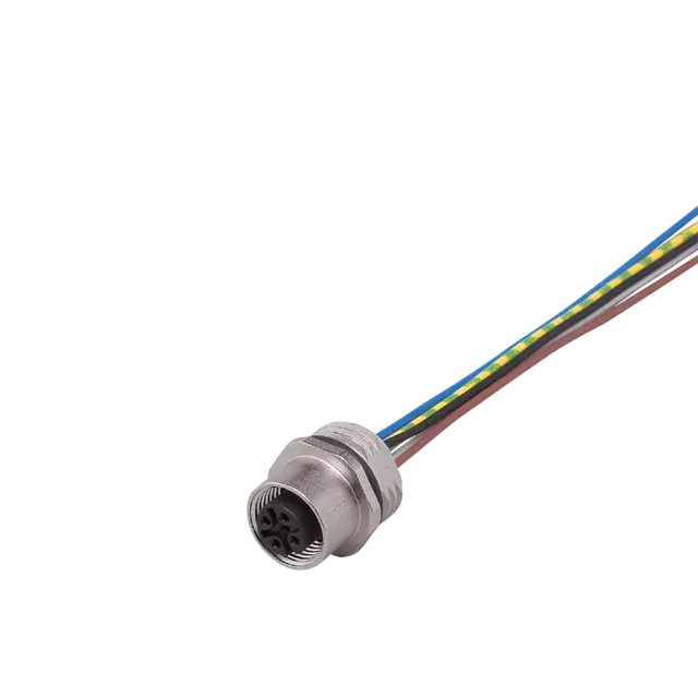 Produktfoto 1 von E11917: Einbaubuchse; Betriebsspannung < 125 V AC; 0,7 m; PVC; Gehäusewerkstoffe