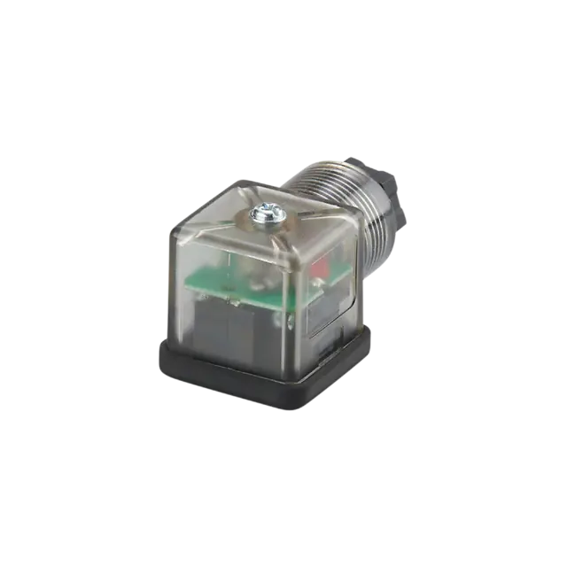 Produktfoto 1 von E12224: Ventilstecker Bauform A  (nach DIN EN 175301-803); Gehäusewerkstoffe Geh