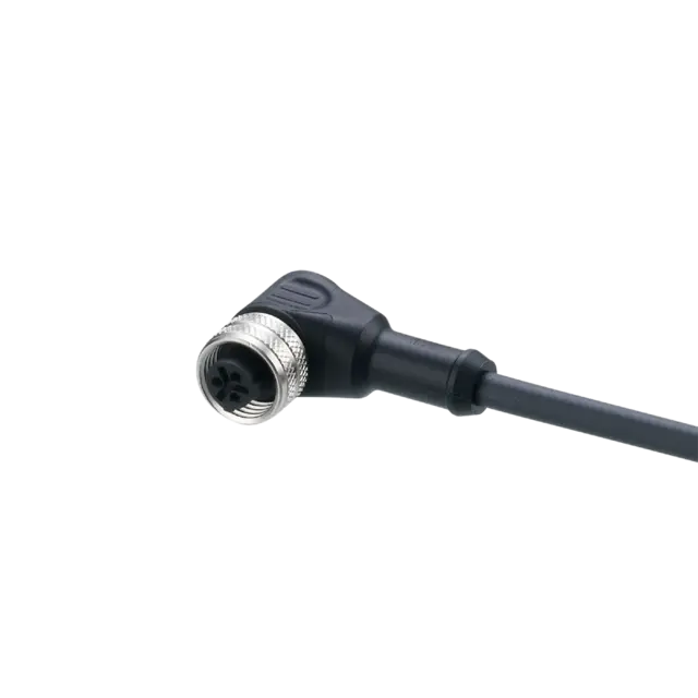 Produktfoto 1 von E12286: Anschlusskabel mit Buchse; Betriebsspannung < 250 V AC; 10 m; PUR; IP 67