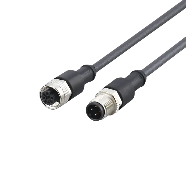 Produktfoto 1 von E12332: Verbindungskabel; Betriebsspannung < 50 V AC; 15 m; PUR; IP 68; Silikonf