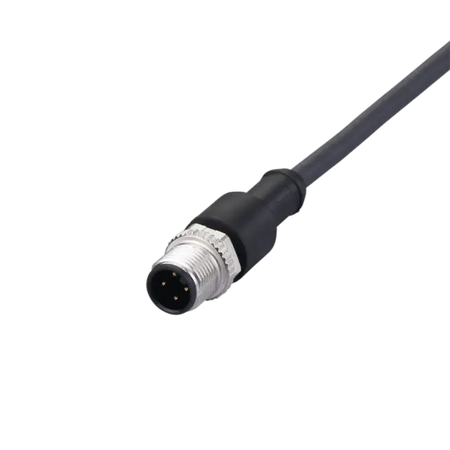 Produktfoto 1 von E12333: Anschlusskabel mit Stecker; Betriebsspannung < 50 V AC; 10 m; PUR; IP 68