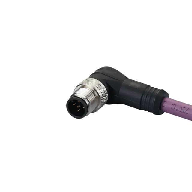 Produktfoto 1 von E12347: Anschlusskabel mit Stecker; Betriebsspannung < 30 V AC; 10 m; PVC; IP 68