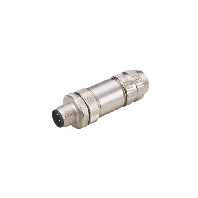 Produktfoto 1 von E12355: Konfektionierbarer Stecker; Betriebsspannung < 45 V AC; IP 67; Silikonfr