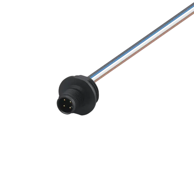 Produktfoto 1 von E12358: Einbaustecker; Betriebsspannung < 250 V AC; 0,5 m; PVC; Gehäusewerkstoff