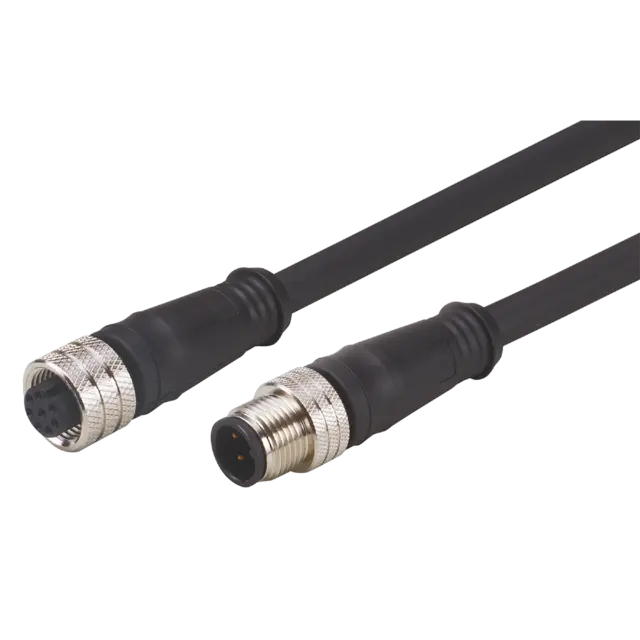 Produktfoto 1 von E12432: Verbindungskabel; Betriebsspannung < 30 V AC; 0,3 m; PUR; IP 68; Halogen