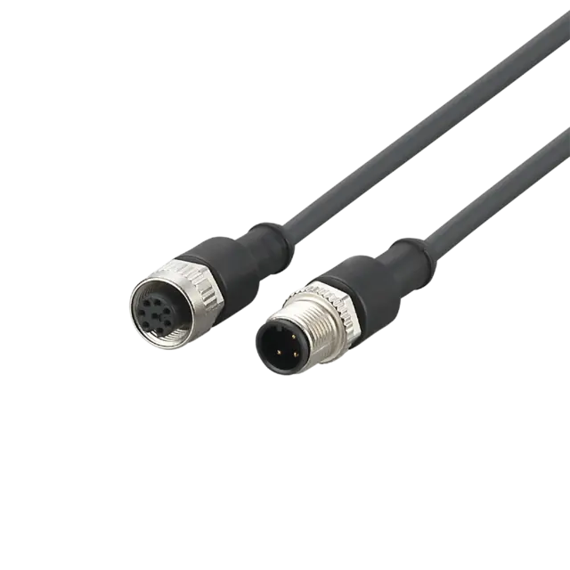 Produktfoto 1 von E12572: Verbindungskabel; Betriebsspannung < 30 V AC; 1 m; PUR; IP 68; Halogenfr