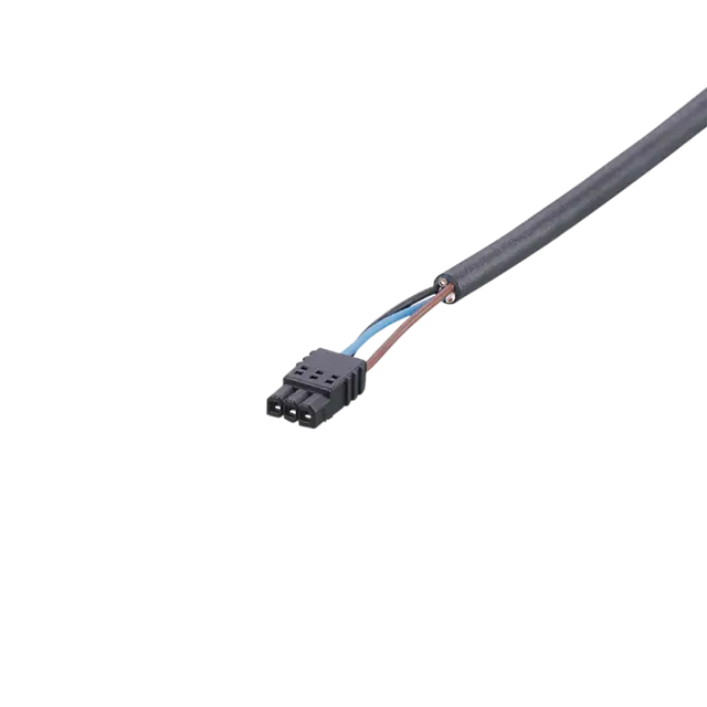 Produktfoto 1 von E12614: Anschlusskabel mit Buchse; Betriebsspannung < 50 V AC; 2 m; PUR; Gehäuse