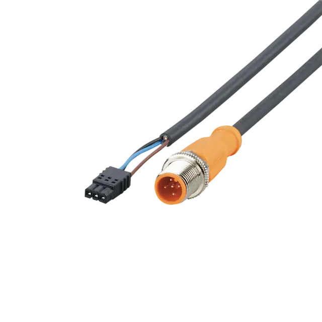 Produktfoto 1 von E12613: Verbindungskabel; Betriebsspannung < 50 V AC; 0,5 m; PUR; IP 65; Silikon
