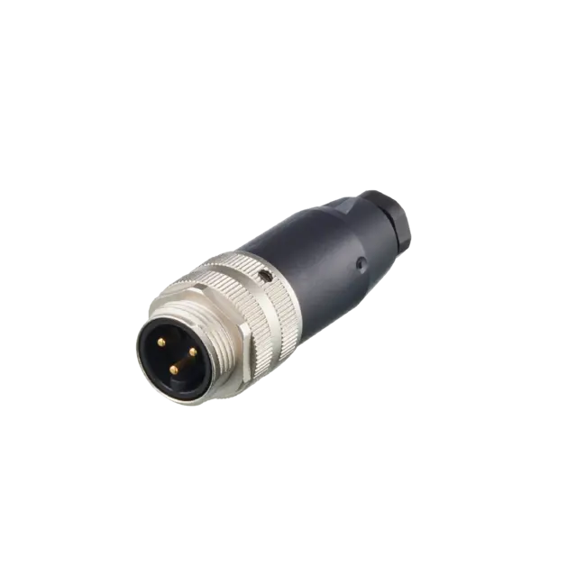 Produktfoto 1 von E12775: Konfektionierbarer Stecker; Betriebsspannung < 300 V AC; IP 67; Vergolde