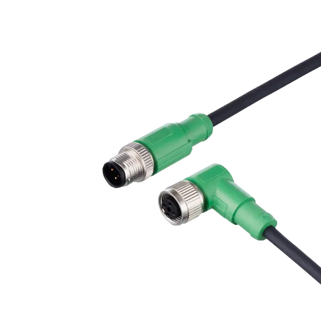 Produktfoto 1 von E12782: Verbindungskabel; Betriebsspannung < 48 V AC; 1 m; PUR; IP 65; IP 67; Si