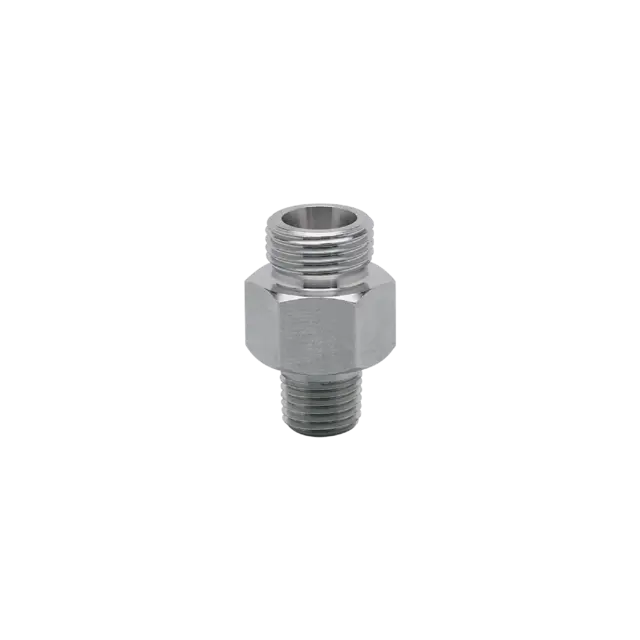 Produktfoto 1 von E40099: Einschraubadapter für Prozesssensoren; M18 x 1,5 mm; Sensorikanschluss M