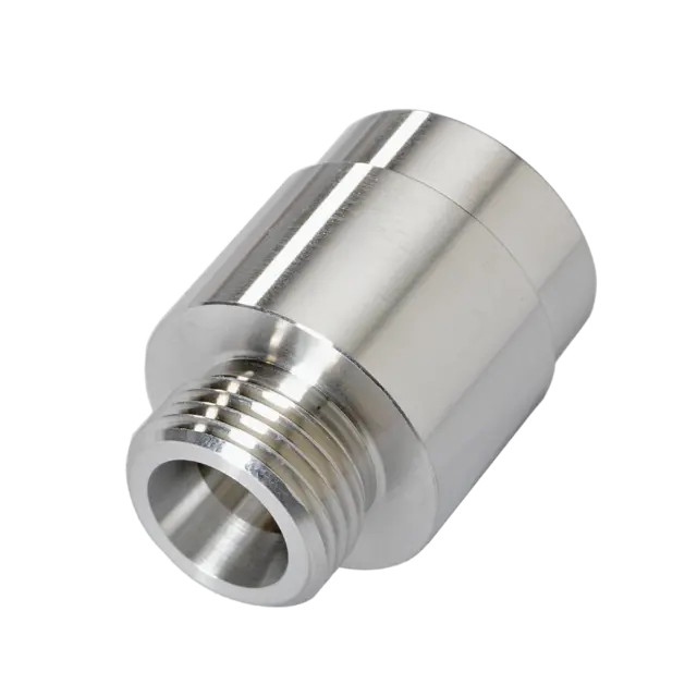 Produktfoto 1 von E40124: Einschweißadapter für Prozesssensoren; M18 x 1,5 mm; Druckfestigkeit 300