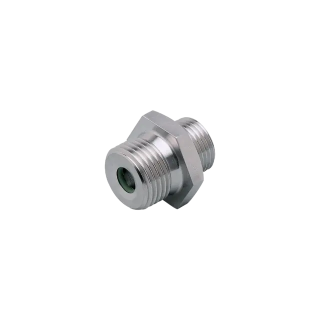 Produktfoto 1 von E40175: Einschraubadapter für Prozesssensoren; M18 x 1,5 mm; Sensorikanschluss M