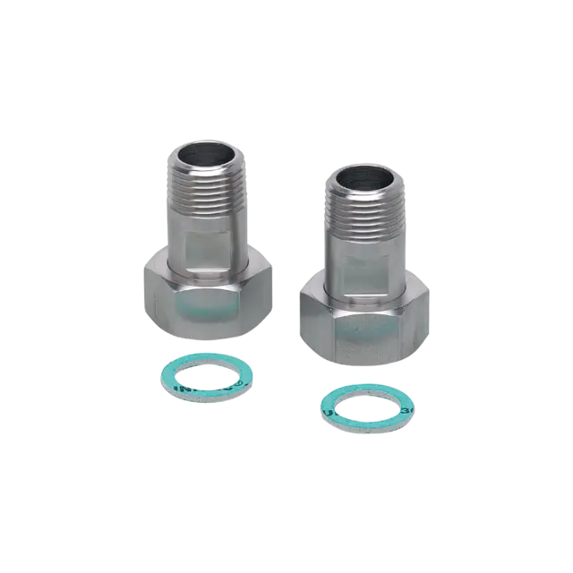 Produktfoto 1 von E40191: Einbauadapter für Strömungssensoren; Sensorikanschluss G 3/4; Prozessans