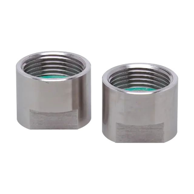 Produktfoto 1 von E40215: Einbauadapter für Strömungssensoren; Sensorikanschluss G 1; Prozessansch
