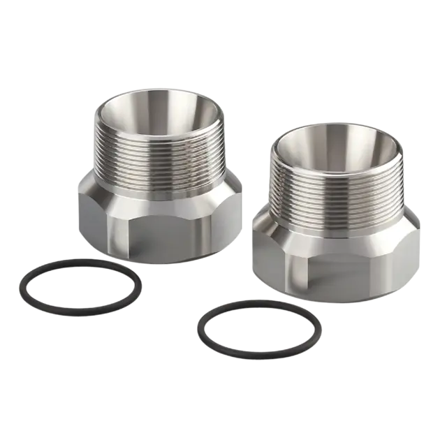 Produktfoto 1 von E40433: Einbauadapter für Strömungssensoren; Sensorikanschluss G 2; Prozessansch