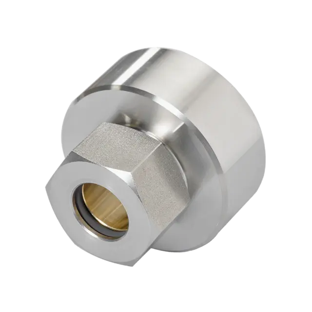 Produktfoto 1 von E43002: Einschweißadapter für Füllstandsensoren; Ø 50 / L = 37,5 mm; Flansch: Ed