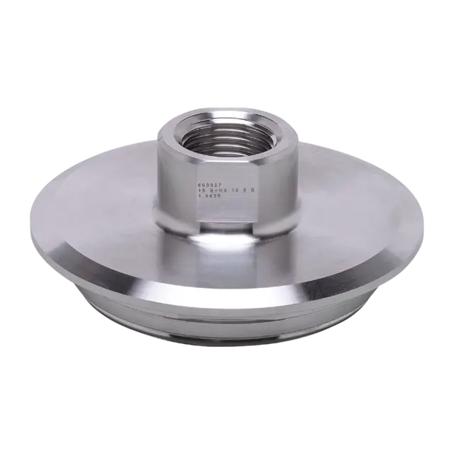 Produktfoto 1 von E43307: Prozessadapter Varivent; Sensorikanschluss G 1/2 Dichtkonus; Prozessansc