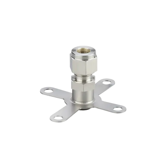 Produktfoto 1 von E43909: Einbauadapter für Strömungssensoren; Sensorikanschluss Ø 8 mm; 1.4404 (E