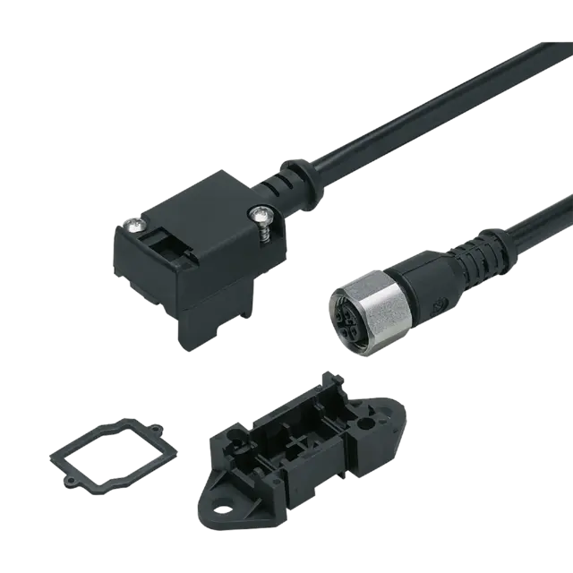 Produktfoto 1 von E79998: AS-Interface Flachkabelabgriff; Anschlussleitung mit Steckverbindung
