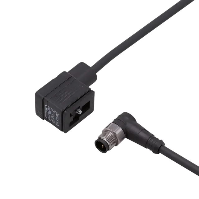 Produktfoto 1 von E70143: Verbindungskabel; Betriebsspannung < 24 V AC; 0,3 m; PUR; IP 67; Halogen
