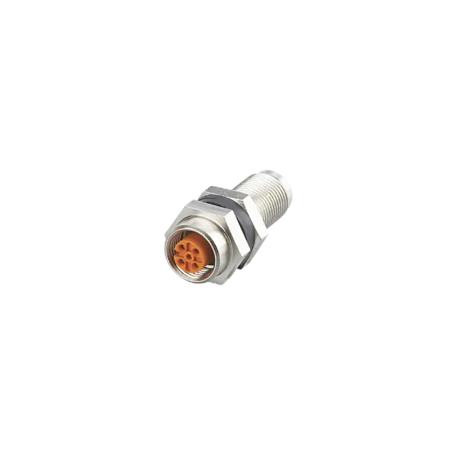 Produktfoto 1 von E73008: Wanddurchführung; Betriebsspannung < 60 V AC; Gehäusewerkstoffe Messing