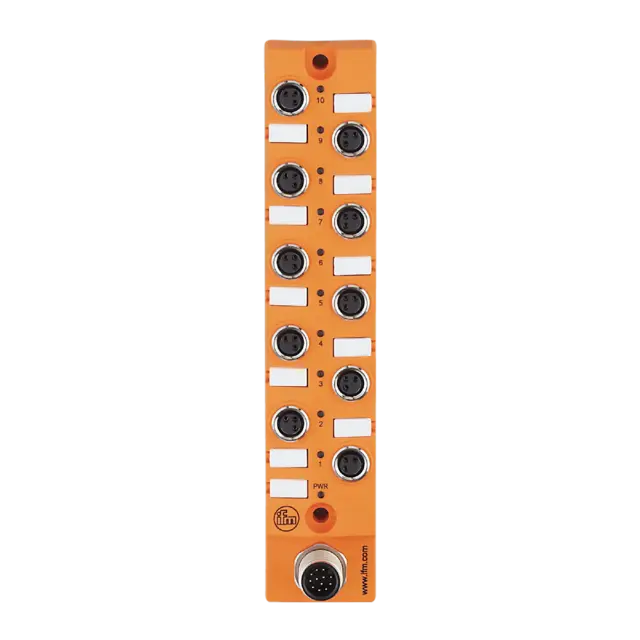 EBC139: Zentralverteiler; M8; 10; PNP; Gehäusewerkstoffe Gehäuse: PBT-GF20; IP 6
