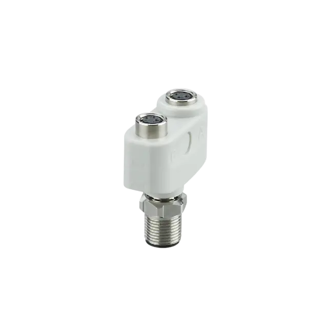 Produktfoto 1 von EBF012: Y-Verteiler; Betriebsspannung < 50 V AC; PUR; Gehäusewerkstoffe Gehäuse: