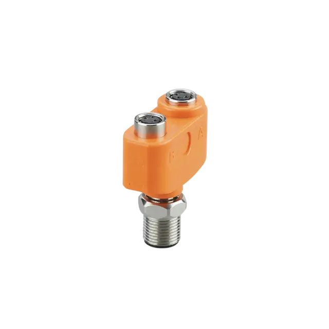 Produktfoto 1 von EBT012: Y-Verteiler; Betriebsspannung < 50 V AC; Gehäusewerkstoffe Gehäuse: PA o