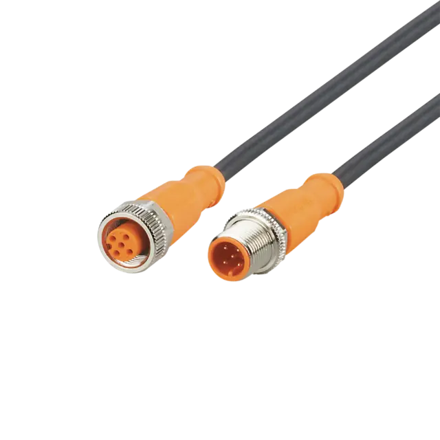 Produktfoto 1 von EVC059: Verbindungskabel; Betriebsspannung < 60 V AC; 5 m; PUR; IP 65; IP 67; IP
