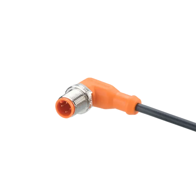 Produktfoto 1 von EVC081: Anschlusskabel mit Stecker; Betriebsspannung < 250 V AC; 10 m; PUR; IP 6