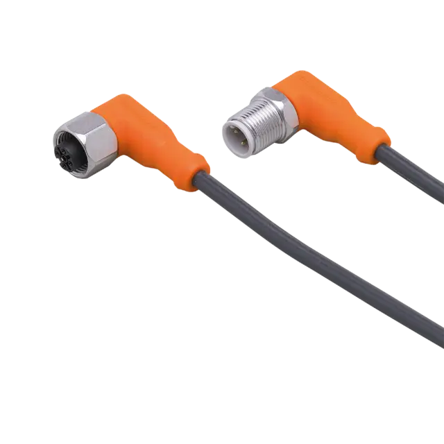 Produktfoto 1 von EVC09A: Verbindungskabel; Betriebsspannung < 60 V AC; 0,3 m; PUR; IP 67;  (bei A