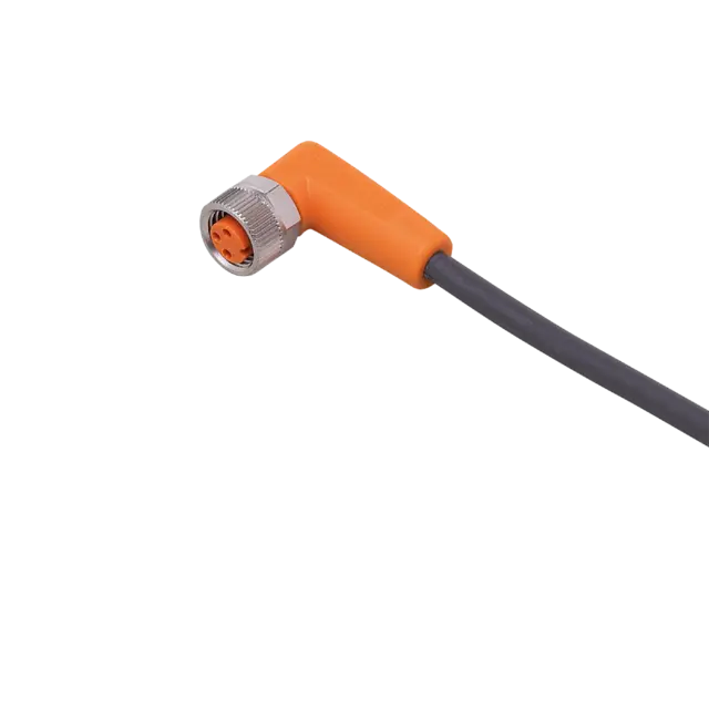 Produktfoto 1 von EVC145: Anschlusskabel mit Buchse; Betriebsspannung < 50 V AC; 5 m; PUR; IP 65;